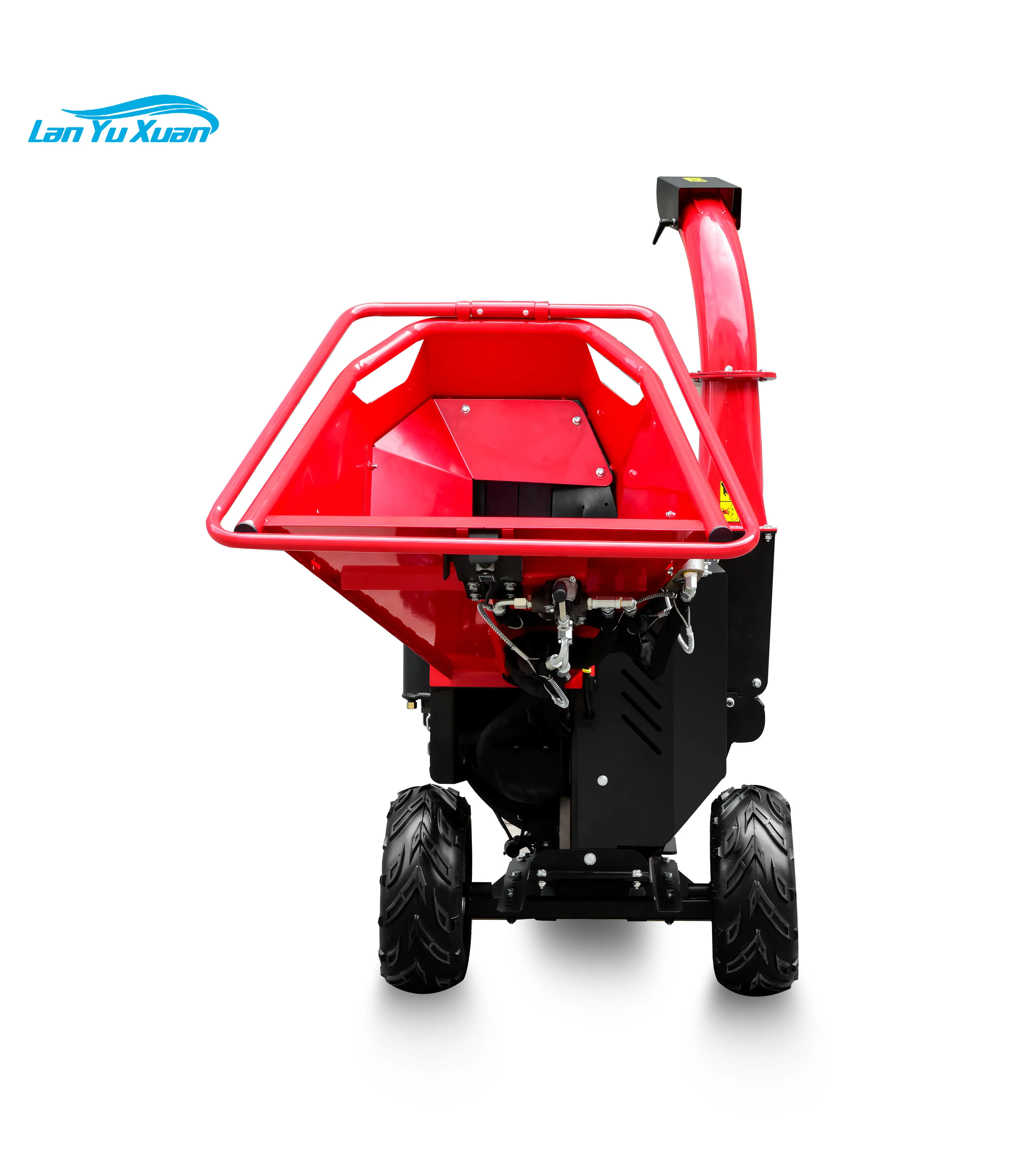 K-maxpower OEM Factory ATV Towable Ducar /Lifan /Loncin Gasoline Engine DR-GS-27SF Powered Wood Chipping Machine