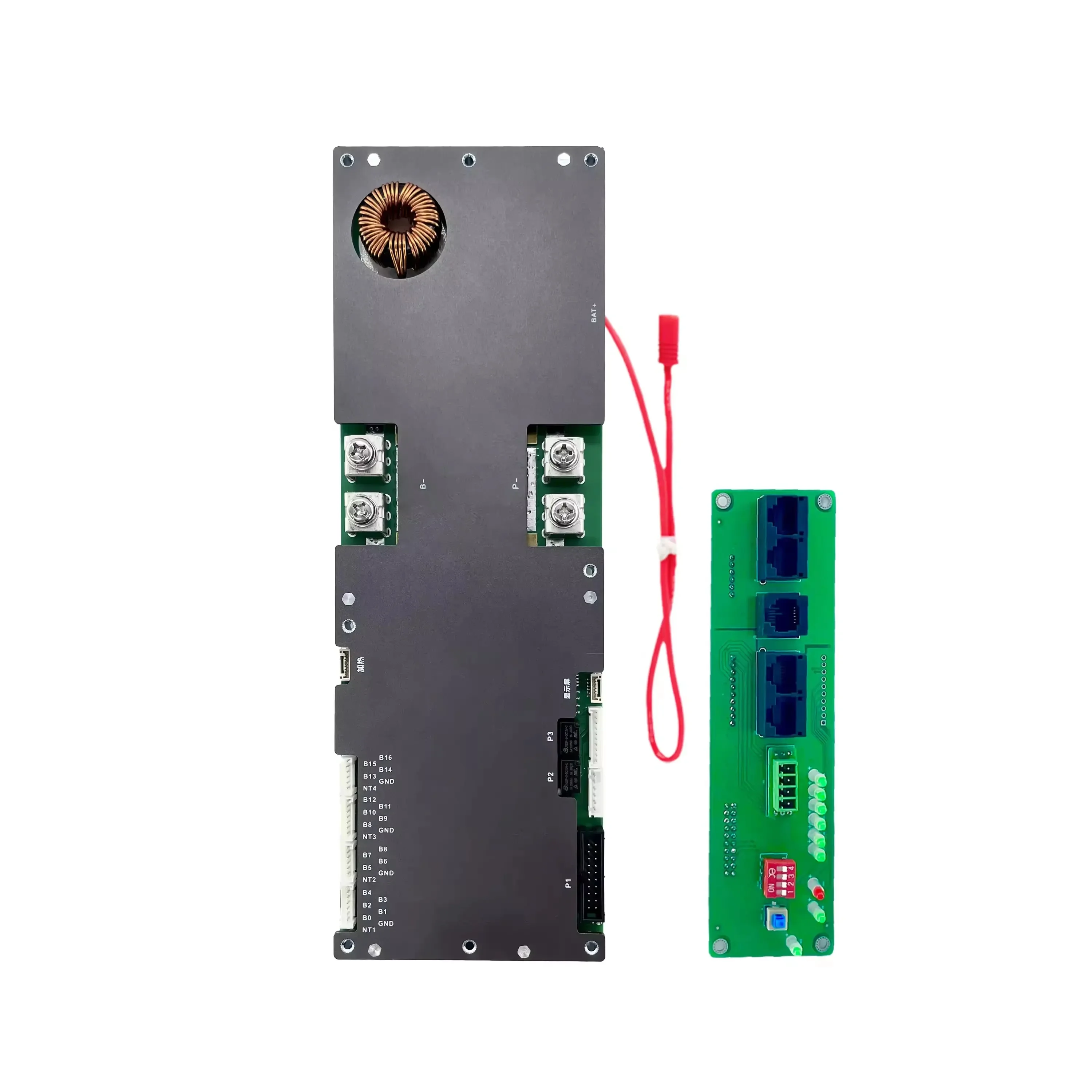 JK BMS Smart BMS JK-PB2A16S20P with 2A Active Balance for 24V 48V LiFePo4 Li-Ion Battery 200A  Energy Inverter BMS