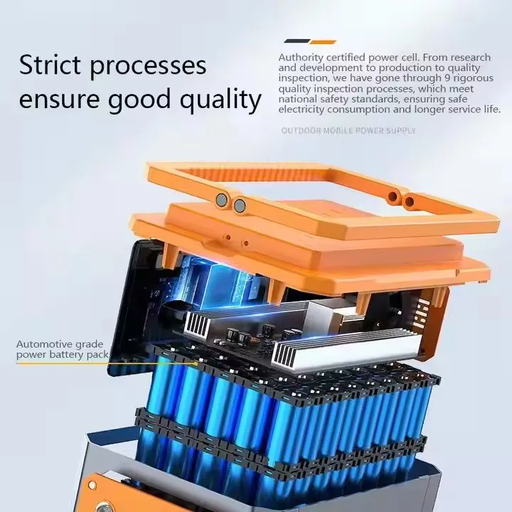 المصنع مباشرة بقعة المحمولة قوة الطوارئ 500 واط تحكم الطاقة الشمسية العاكس الطاقة Lifepo4 #5