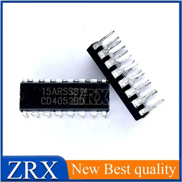 5Pcs/Lot New CD4052BE HEF multiplexer CD4052 CD4052BD in line DIP-16