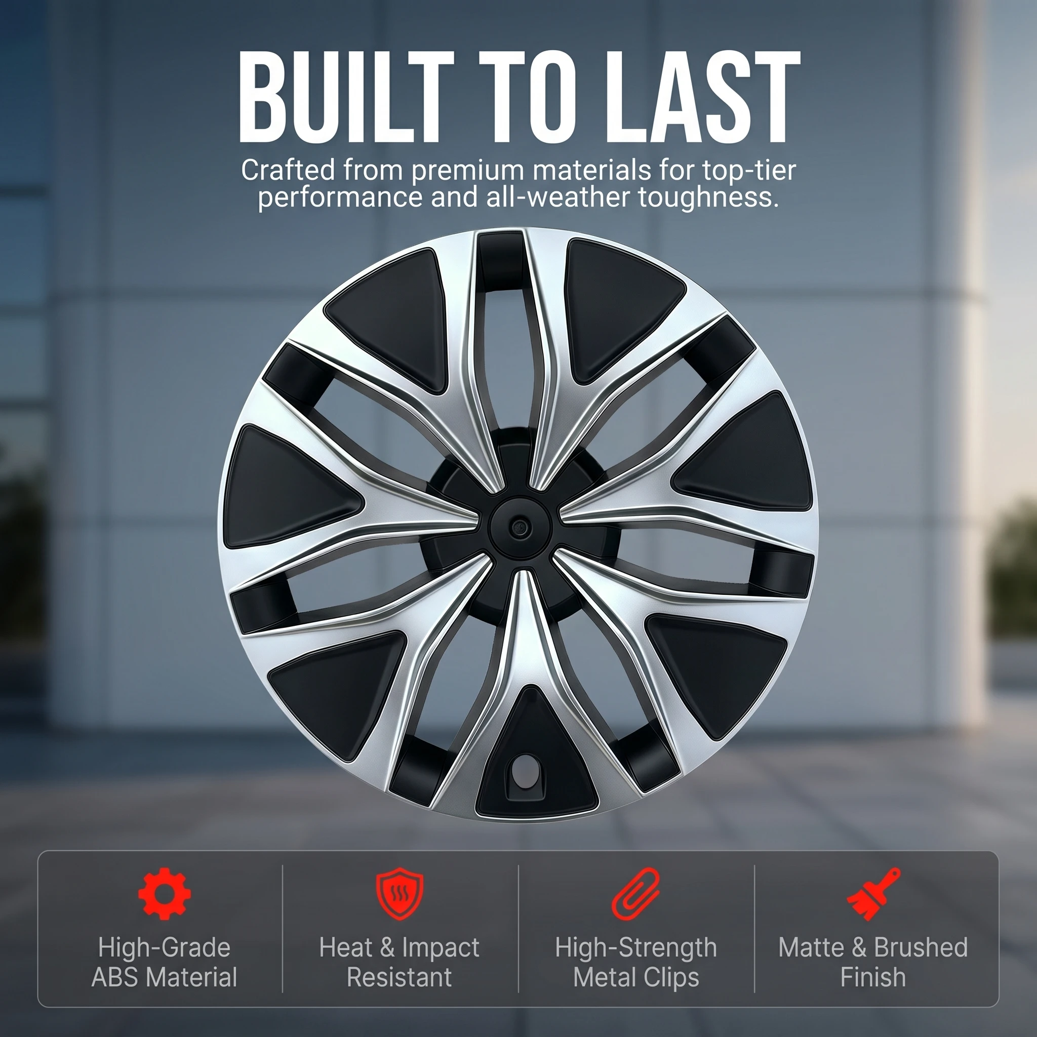 

19 Inch 4PCS Hub Caps for Tesla Model Y L 2025 2026 Performance Full Rim Machina Wheels Replacement Accessories Wheel Cover
