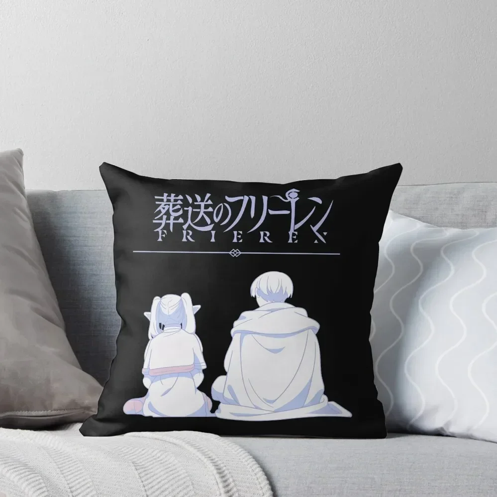 Frieren at the Funeral Throw Pillow Cusions Cover Pillow Covers Decorative Sofa Cushions Christmas Pillow Cases