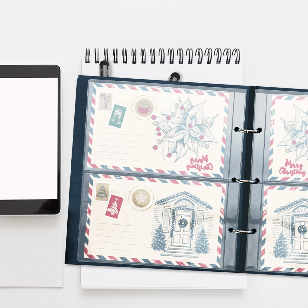 2 Bags 20 Banknote Collection Book Commemorative Holder Paper Money Holders Bill Pages Protective Currency Sleeves Paper Money