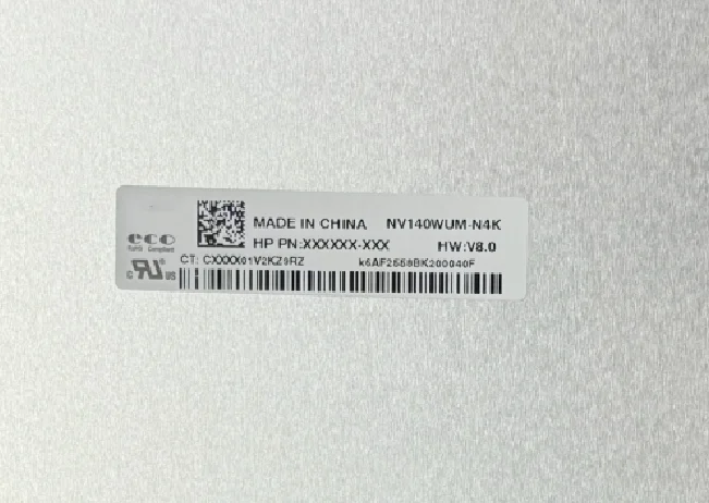 

NV140WUM-N4K 14.0'' Laptop LCD Screen Display Panel Matrix EDP 30 Pins 1920*1200