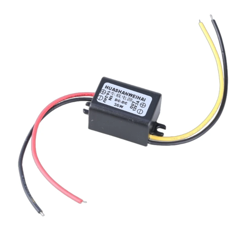 Car Electronics Charging Converter DC24V to 12V 1/2A/3A Efficient Regulator Drop Shipping