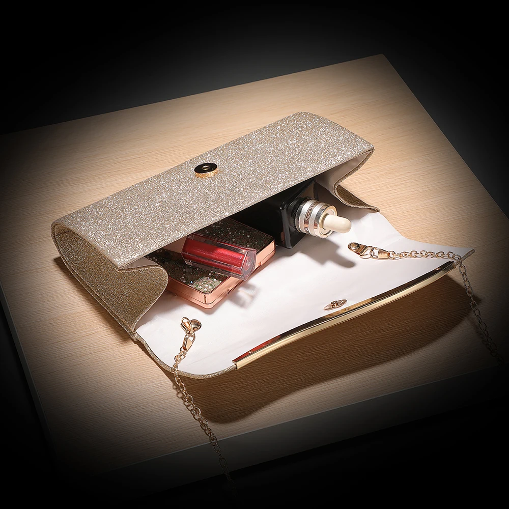 Party Dames Sling Bags in groothandelsprijs Luxe handtassen voor dames Sliver Envelop Handtassen Nachtavond Clutch Verjaardagscadeaus