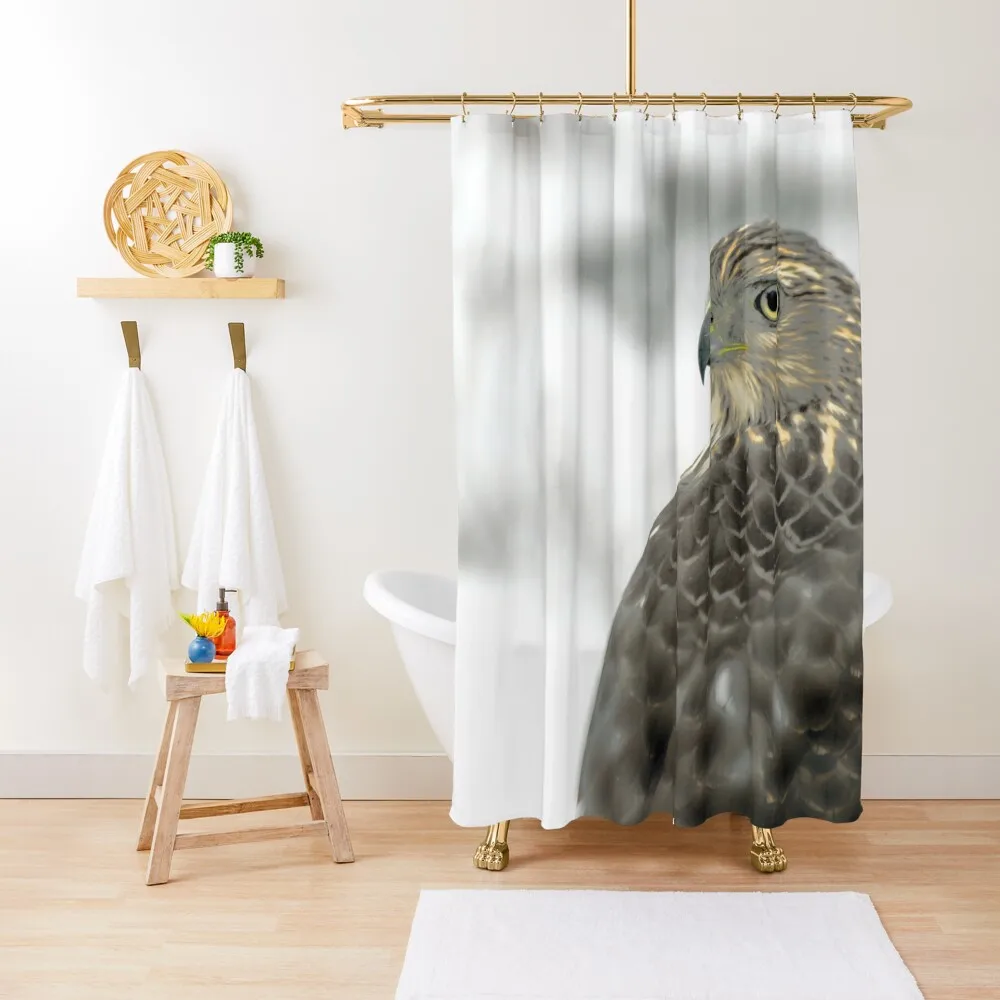 

Hawk, Nature, Photography Shower Curtain Bathroom Decor Cute Shower Bathroom Fabric For Bathrooms Curtain