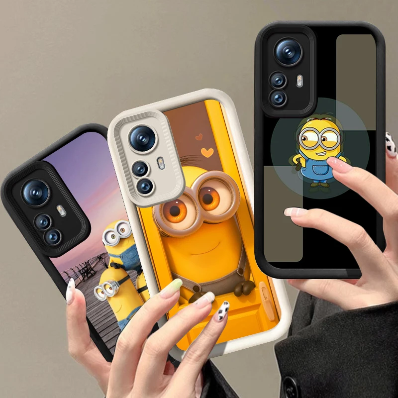 Cartoon M-Minions Sky Eye Stairs Soft Silicone Phone Case For Redmi Note 10 11 11S 12 13 Pro Plus 4G 11T 5G 9S 10S 12S