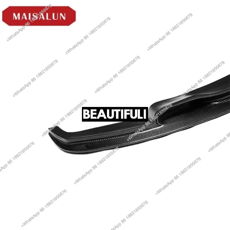 ZAIQU jiuzhou Auto 2012-2017 V Style Carbon Fiber Car Bumper Lip for 3 Series F30 F35 320i 328i 335i Front Lip