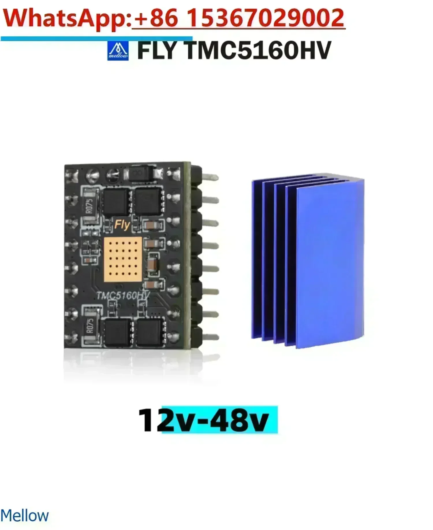 High voltage 48V TMC5160 4.4A high current Spi motor driven 3D printer accessories