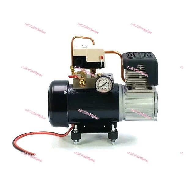 12V Efficient Weatherproof Long Cycle DC Oil Free Car Air Horn Piston Mini 4x4 Pump Oil Free Tank