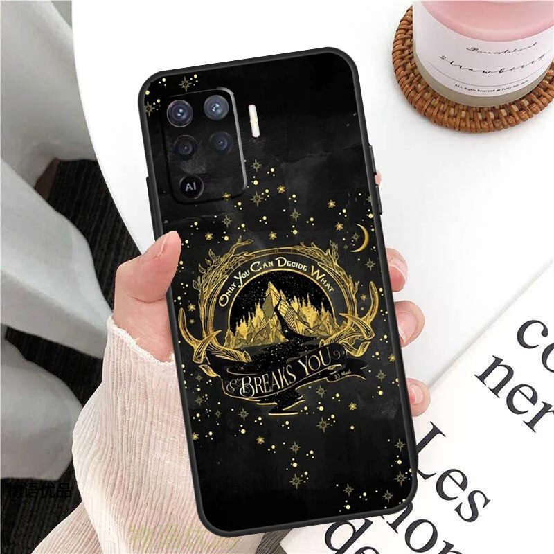 Fury Sarah J Maas A Court of Mist Case For Oppo A78 A54 A74 A94 A17 A57 A77 A76 A16 A96 A18 A60 A80 A40 A38 A58 A98 A15 A5 Pro