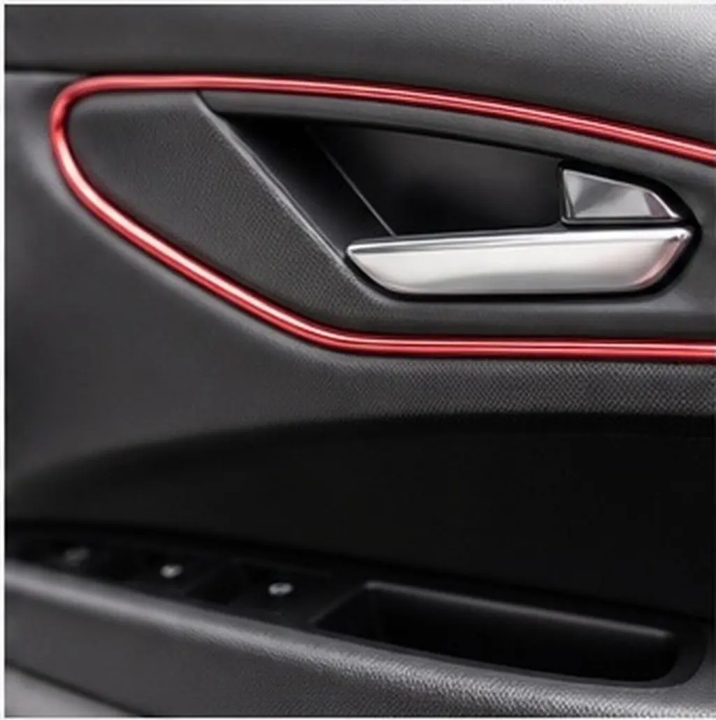 5M Car Interior Strip Trim Flexible Decorative Seal Trim for All Cars Dash Door Panel Edge Gap Filler Auto Styling Protection