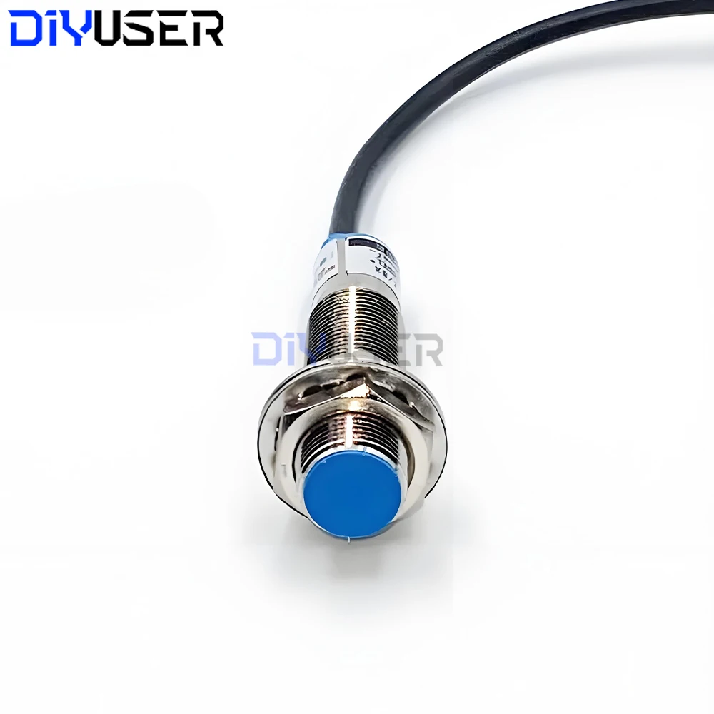 LJ12A3-4-Z/BX مستشعر القرب الاستقرائي NPN NO تيار مستمر 6-36 فولت 4 مللي متر كشف التبديل للأتمتة الصناعية باستخدام الحاسب الآلي