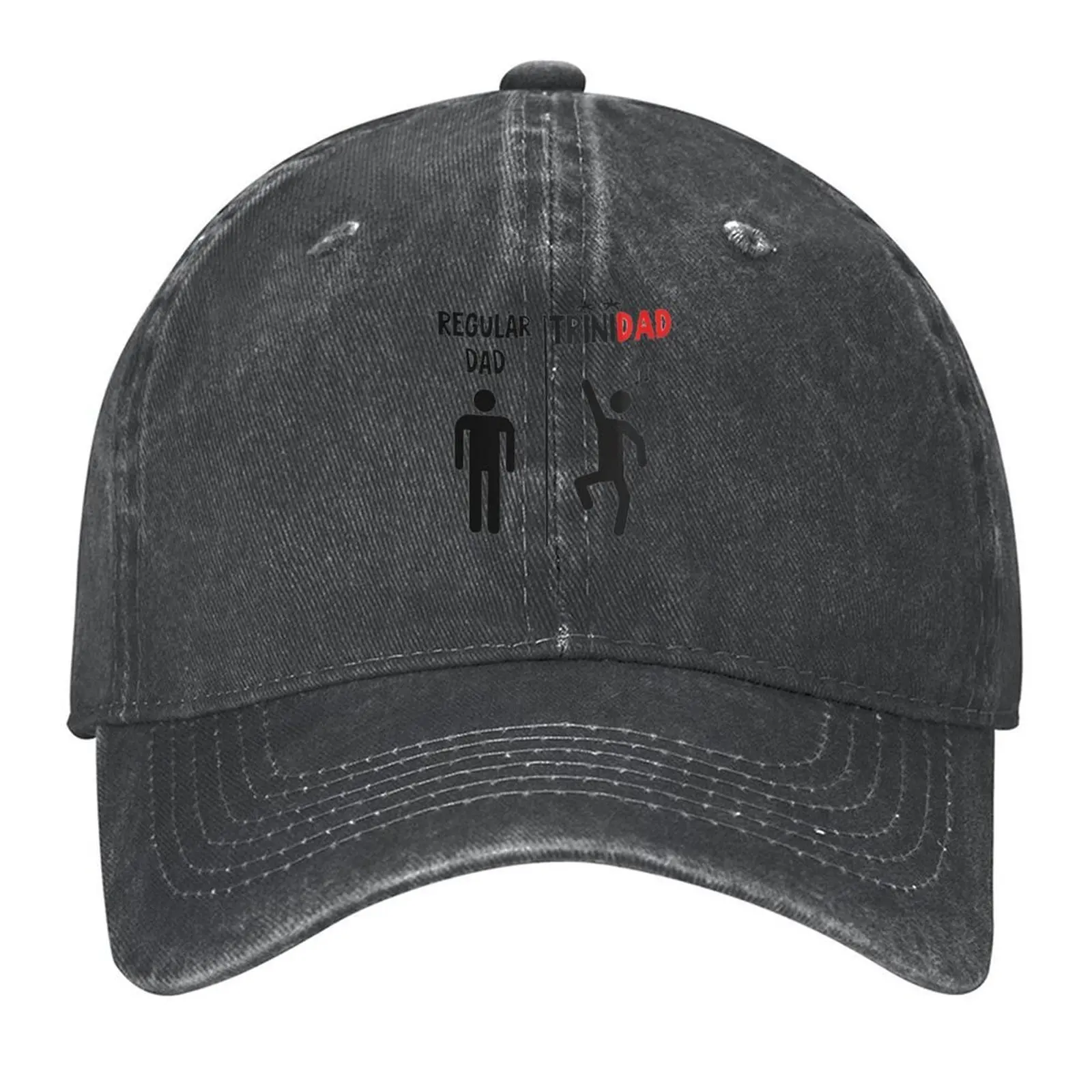 

Regular Dad Trinidad Funny Father Art Caribbean Party Music Baseball Cap Vintage men's big size hat Hats For Women Men's
