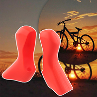 Silica Gel Road Bike Bicycle Bracket Cover Shifter Lever Hood Dual Control Lever Bracket For-Shimano ST-R7020 Cycling Parts