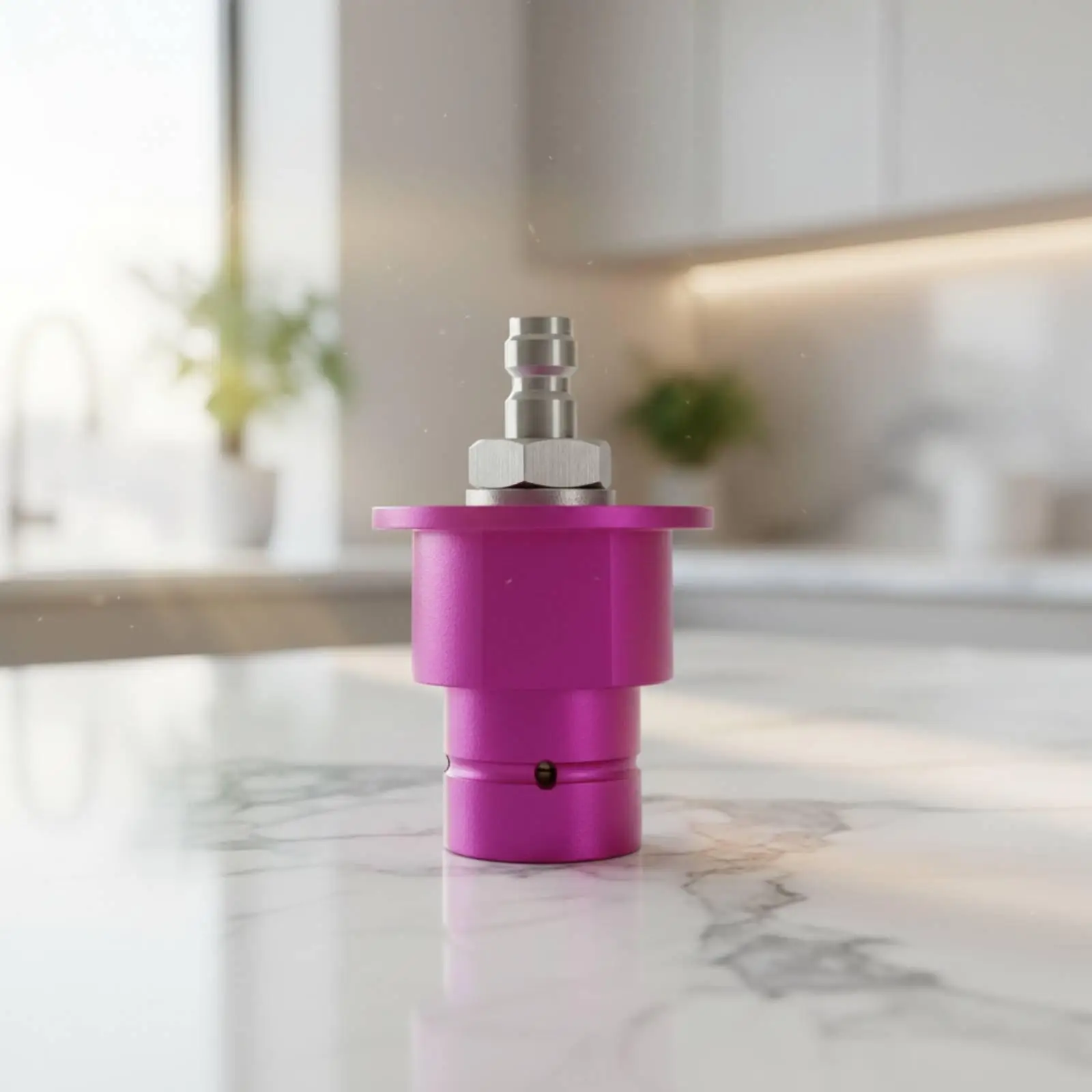 Quick Connect Adapter Easy Installation Quick Connect CO₂ Refill Hose