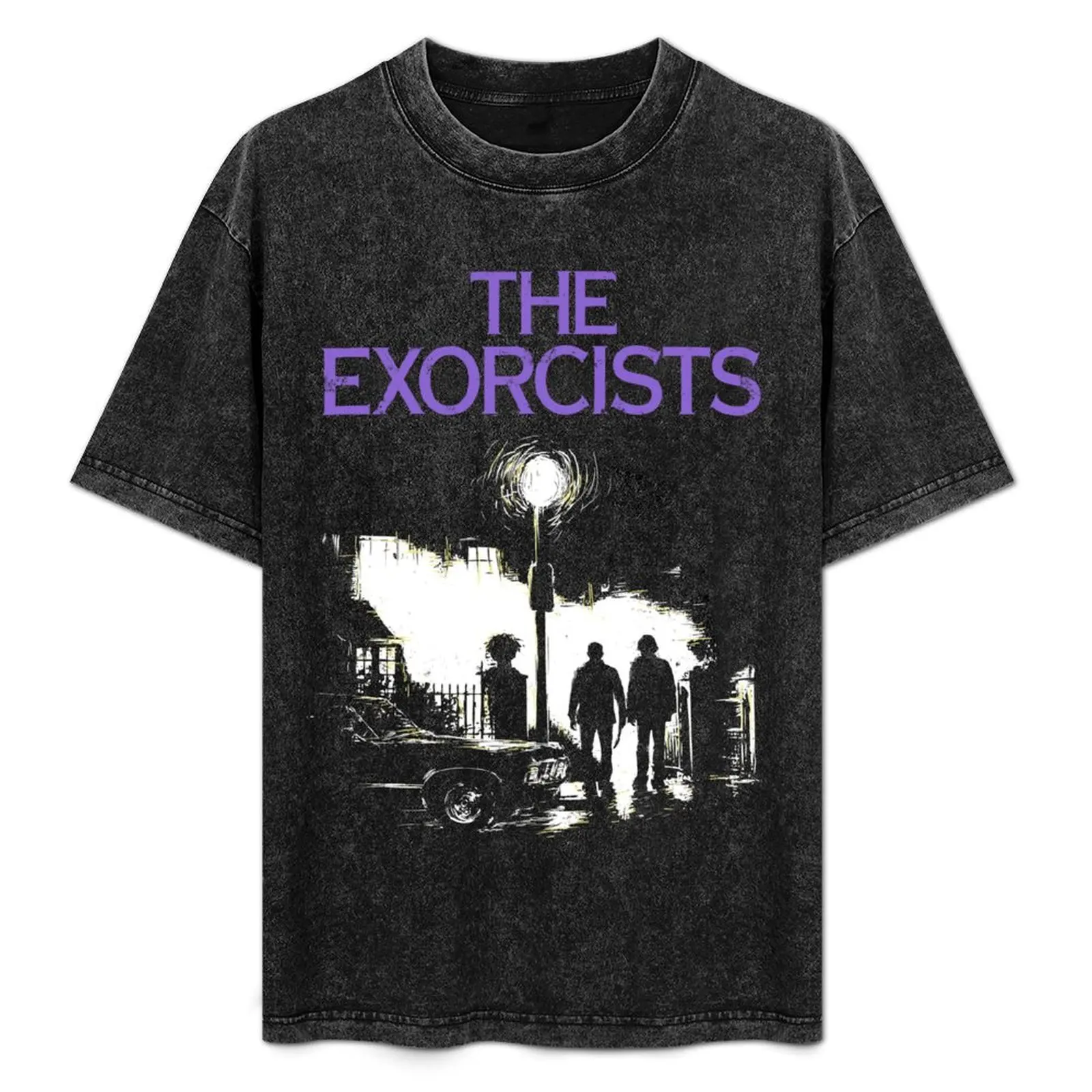 

The Exorcists (Supernatural & The Exorcist) T-Shirt Basic Simple Casual Short Sleeve Tee