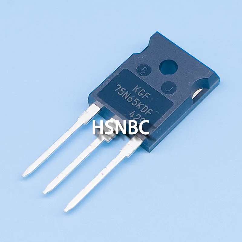 10 Pçs/lote KGF75N65KDF-U/H KGF75N65KDF 75N65KDF 75N65 TO-247 75A 650V IGBT Transistor de Potência 100% Novo Original Importado