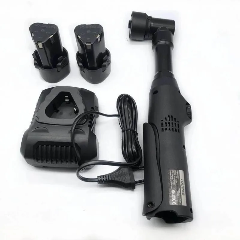 

12V Portable Car Polishing Machine Mini Electric Auto Polisher Handheld Rechargeable Car Polisher and Waxing Machine Kit