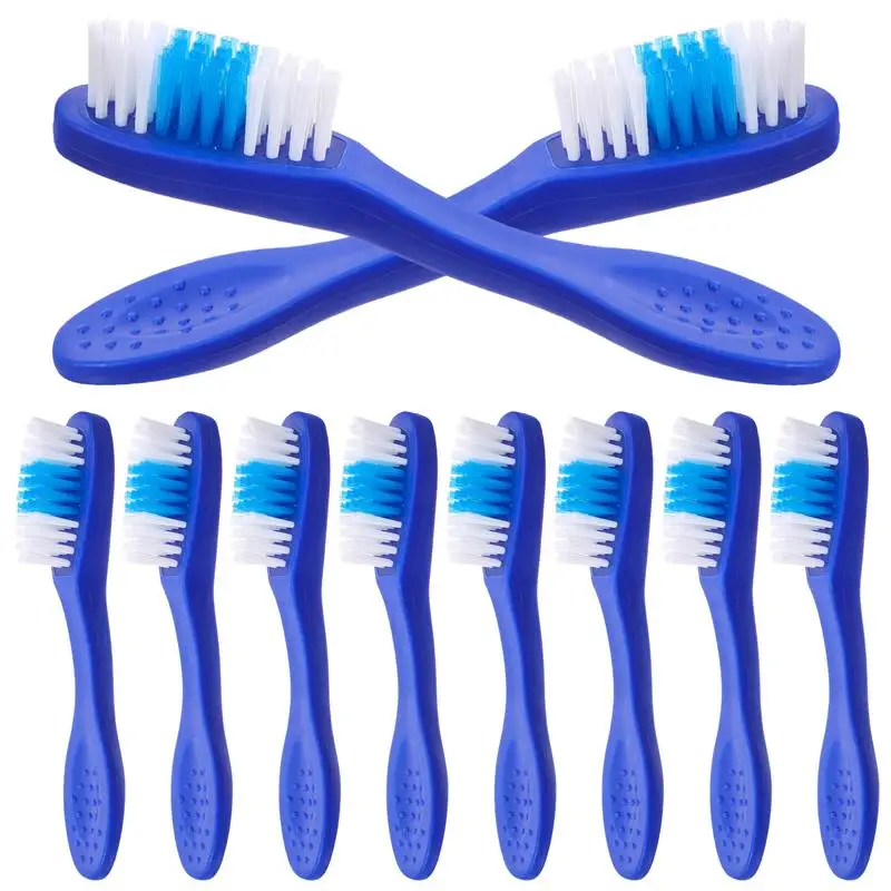 10pcs Mini Toothbrush Small Toothbrush Prison Portable Finger Toothbrush Prevent Self Harm For Prison Rehabilitation Center