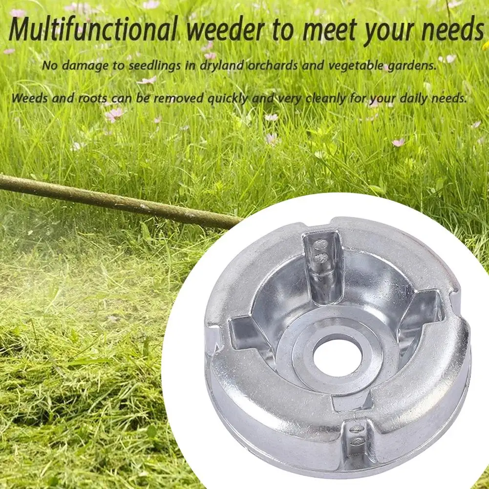 Universal Aluminum Alloy Lawn Mower Head and Replacement Nylon Steel for Lawn Mowing Line Lawn Mower Weed Head 1/3/5PCS
