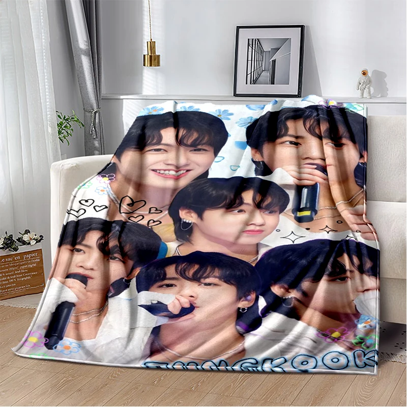 29 стилей, новое одеяло Kpop Jeon Jung Kook Jk JIMIN Star, мягкое одеяло для дома, спальни, кровати, дивана, путешествия, офиса, детское покрывало