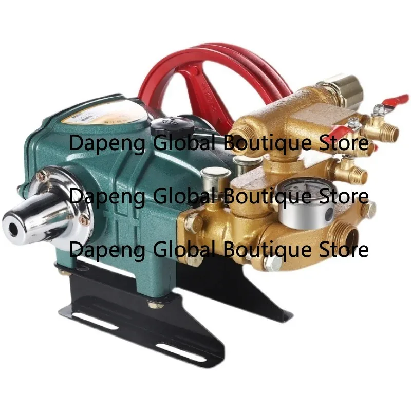 26/60 type triplex plunger pump agricultural high-pressure dosage machine ceramic free grease self-evacuating pressure
