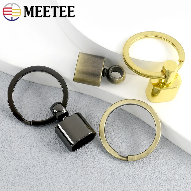 

2/4/10Pcs 25mm Metal Buckles for Bag Strap O Ring Keychain Hanger Clasp Split Tassel Pendant Stopper Hook Hardware Accessories
