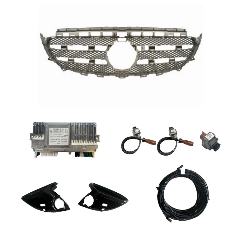 

Для Mercedes E Class X213 2016-2020 резервная камера оригинального автомобиля 360 градусов A2139006220 система просмотра птиц с разделенным экраном 1 год CCD