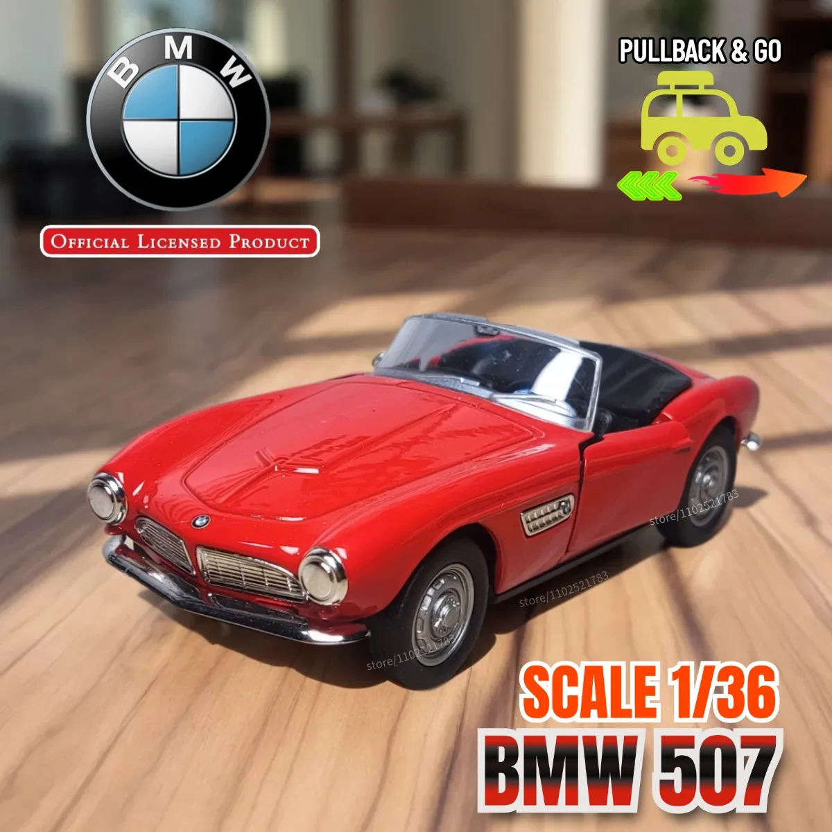 

1/36 Pullback Car Model BMW Mercedes Porsche VW Official Licensed Alloy Diecast Vehicle Scale Replica Xmas Gift Kid Boy Toy