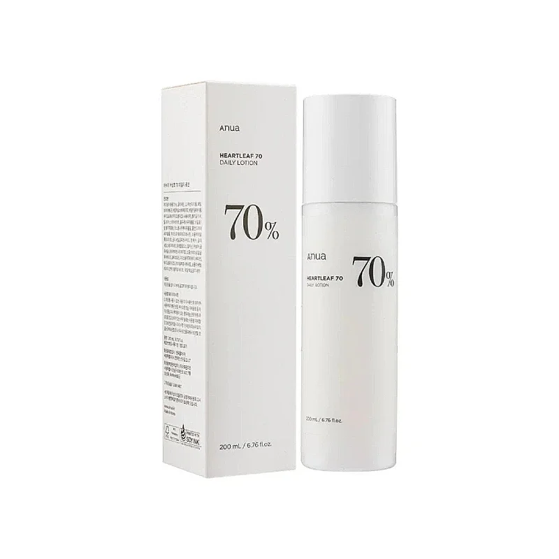 

High Quality Anua 70% Houttuynia Soothing Moisturizing Lotion 200ML Hydrates and Nourishes Skin Cosmetics