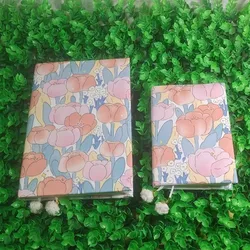 Fromthenon A5 A6 Tulip Notebook Cover Planner Case Cover Protective Shell Journal Cover Protector Office Stationery Supplies