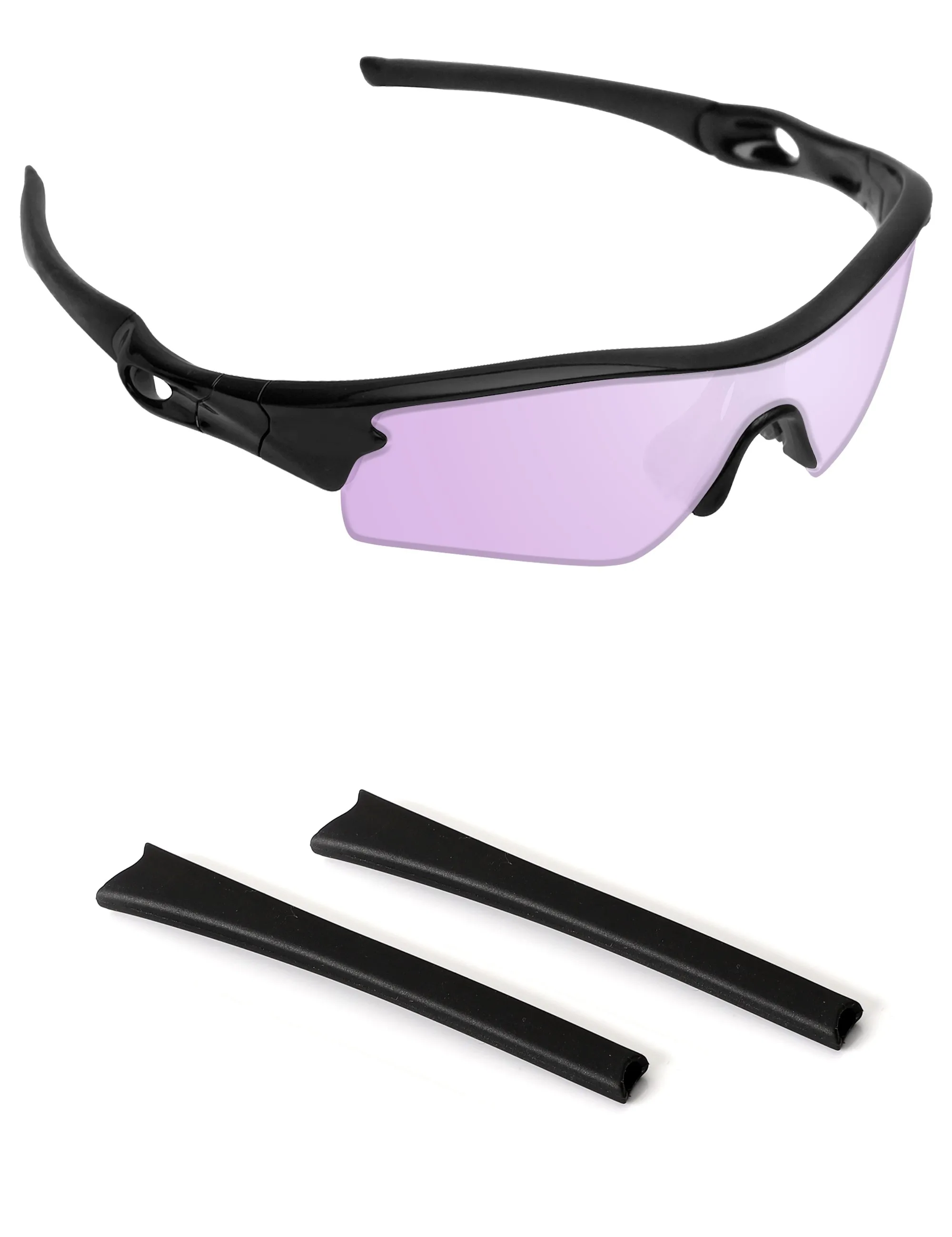 

LOCKFIT Replacement Earsocks Leg Covers for Oakley Radar Edge OO9184, Radar Edge Vented OO9184 Frame