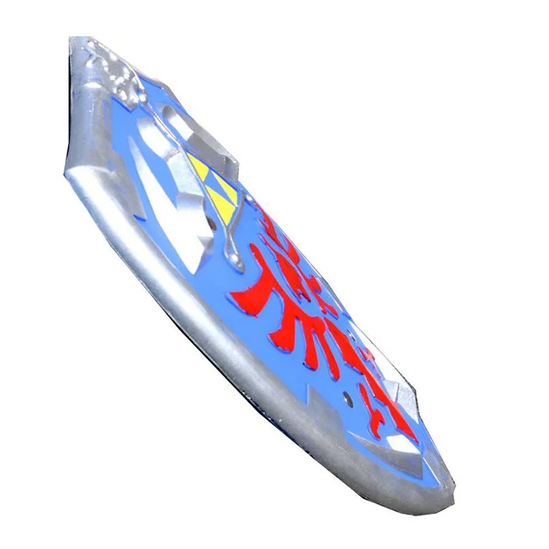 Hylian Escudo Cosplay Prop Blue sword Shield PVC Material view 5