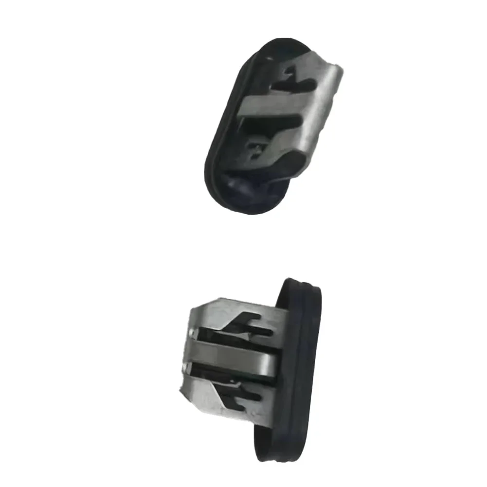 Buckle Bumper Car For Tesla 2020-2022 Leaf Plate Lining Buckle Black 1110167-00-A 2pcs Accessories Fixed Buckle Brand New