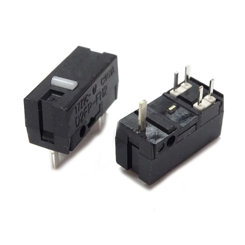 2PCS D2FP-FN2 เมาส์ Micro SwitchStrike Light Micro Mute-ปุ่ม 80 ล้านสำหรับ ROG III AimPoint 36K