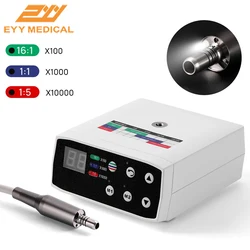 EYY Dental Brushless LED Micro Motor B2/M4 Electric Mircomotor 1:1/1:5 Fiber Optic E type Contra Angle Low Speed Handpiece Tools