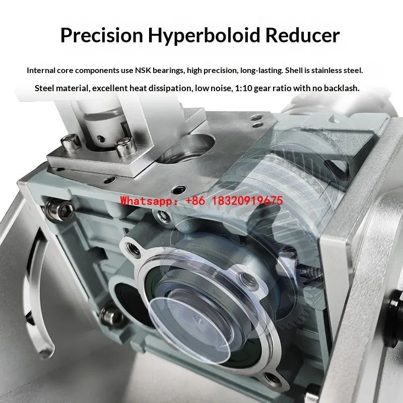 Cyclmotion FY Welding Positioner Argon Arc Welding & Marking Workstation Welding Rotary Fixture Gear Reducer Rotary Axis