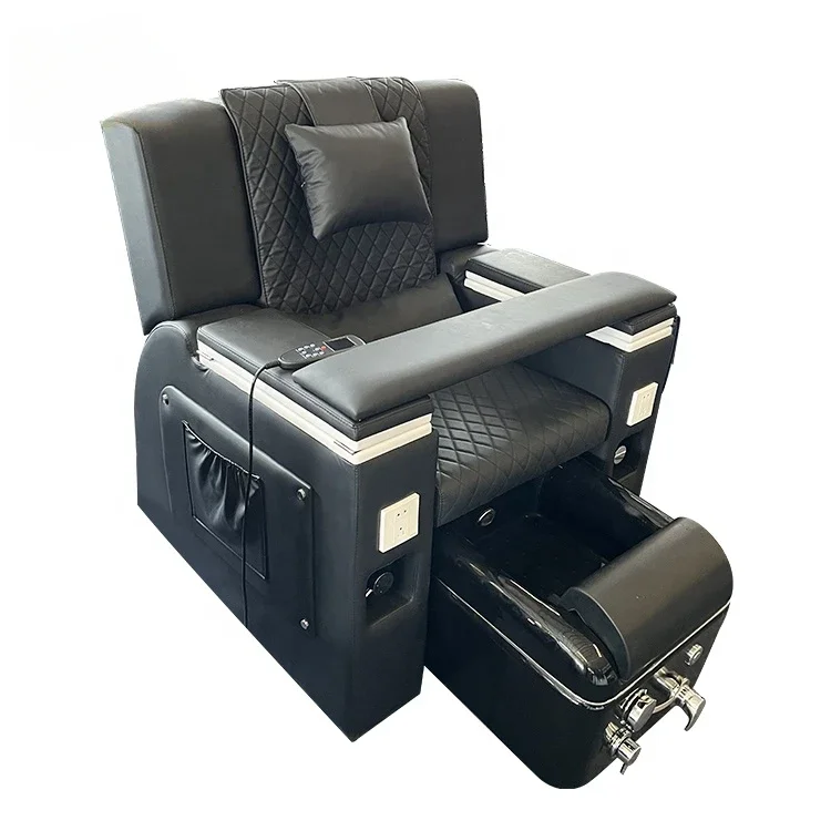 

Factory custom nail salon Manicure foot bathing massage Chair Electric reclining Pedicure spa Chair
