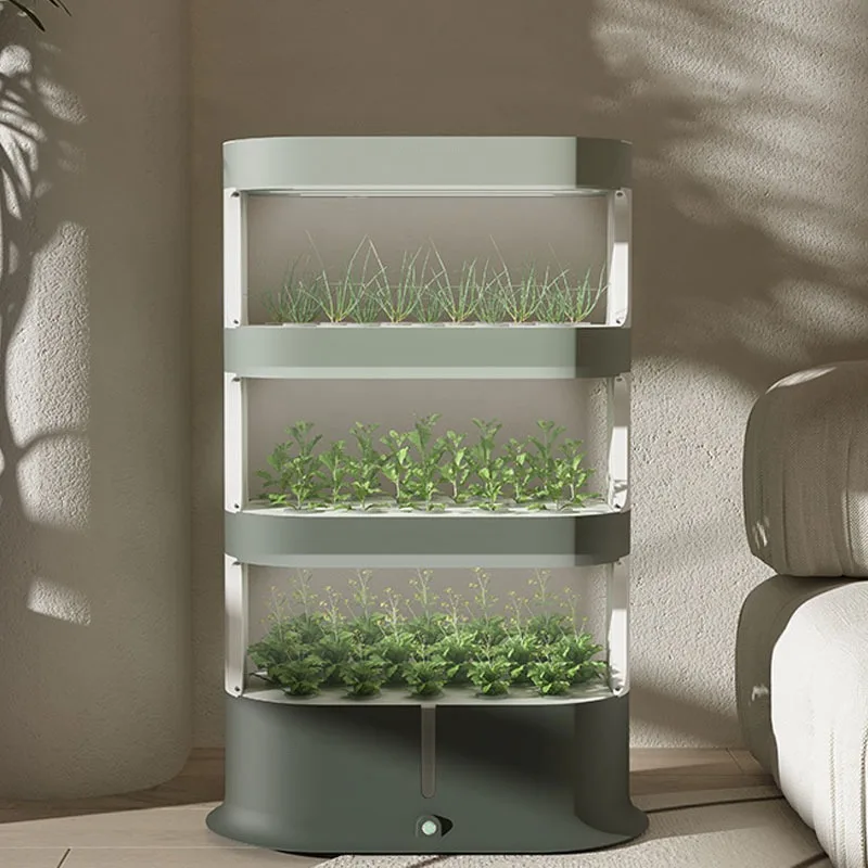 Aviation Home Smart Light Emitting Diode Light Garden Indoor Planting Tower Automatic Hydroponic Planting System Vertical Farm