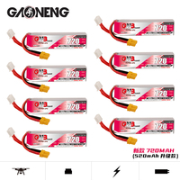 1-10Pcs GAONENG GNB 720mAh 3S 100C/200C 11.4V HV XT30U-F Plug Lipo Battery for RC Tinywhoop FPV Frame Kit Tinywhoop Racing Drone