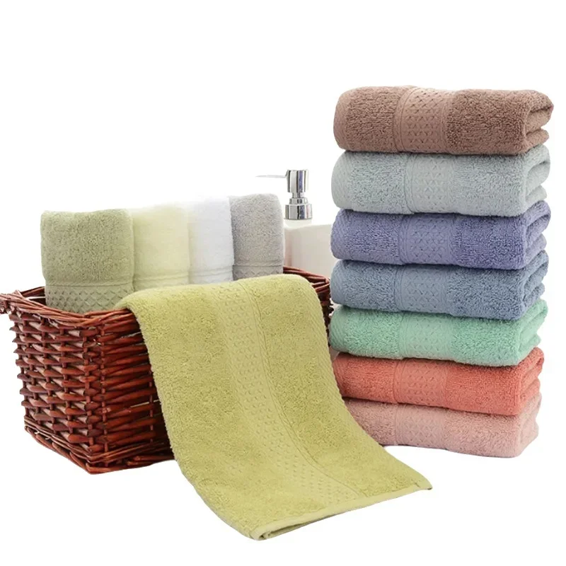 10 Pcs Useful Towel Set Square Face Towel Strong Water Absorption Cotton Washcloth Small Pure Cotton Towel Wipe Hands