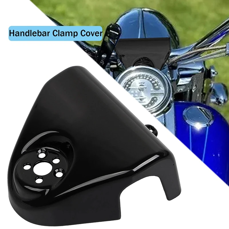 

Headlight Nacelle Handlebar Clamp Cover for HarleyJAS