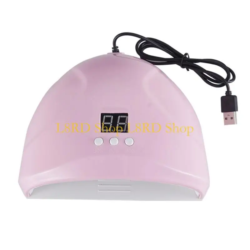 L8rd 36w luz UV para secador unhas Lâmpada cura automático Lâmpada unha UV USB