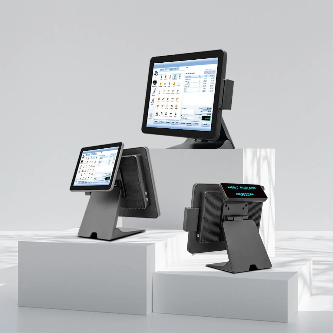 

Умная POS-система с настраиваемыми USB-портами питания