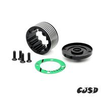 CJSD-Metal Front Middle Rear Universal Differential Case 8655 For ZD Racing DBX-07 DBX07 1/7 RC Car Upgrade Parts Accessories