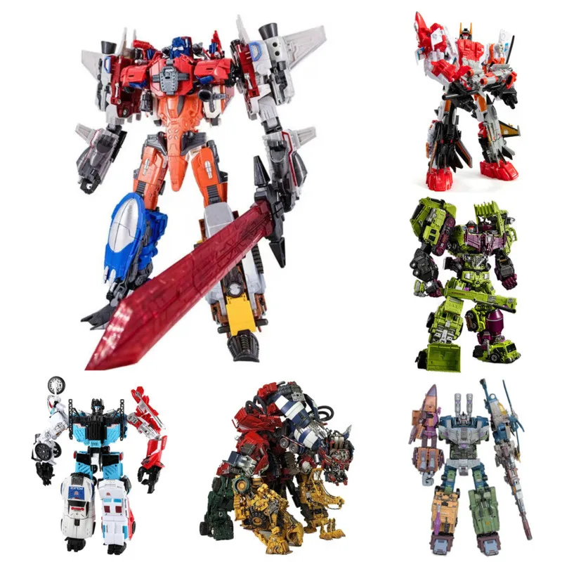 AOYI JINBAO Devastator Transformation Combiners Action Figure Toy Computron Model Bruticus Christmas Gift Deformation Car Robot