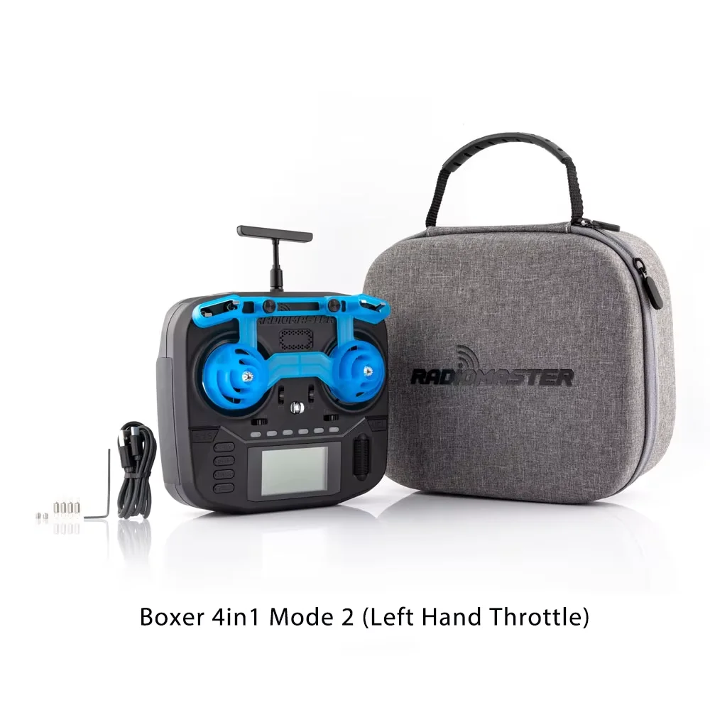 RadioMaster Boxer Radio Control 2.4G 16ch Hall Gimbals Transmitter 4in1 ELRS CC2500 Version Support EDGETX