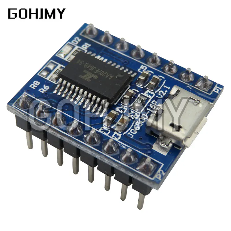 JQ6500 Voice Sound Module USB Replace 1 to 5 Way One to Five Way MP3 Voice Standard 16M